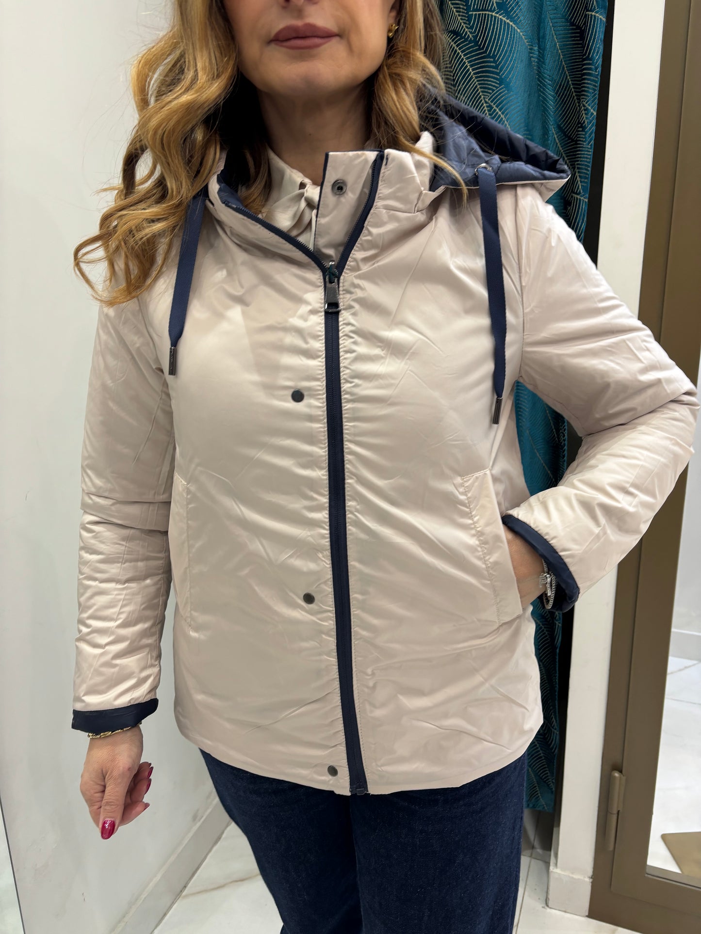 Trapuntino Reversibile - Blu Navy