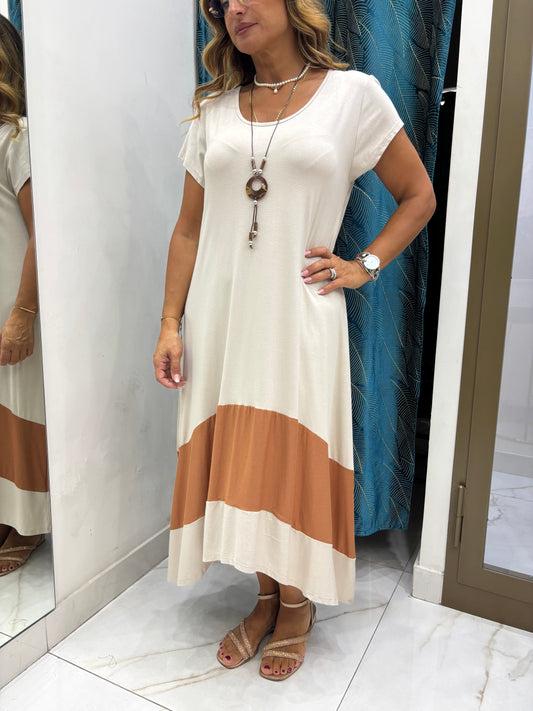 Abito Collana - Beige
