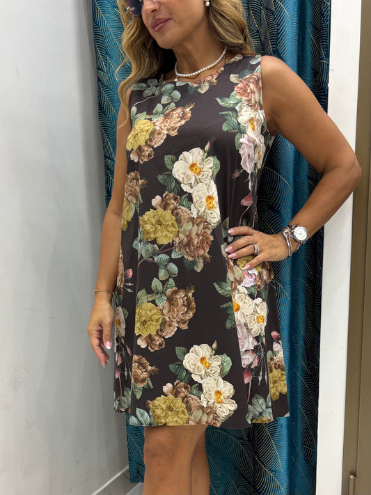 Abito Rose - Marrone